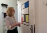 Stijl jaar arrangement Hotel de Tabaksplant Mondriaan kamer Aline maakt de Mondriaan kamer in Hotel de Tabaksplant voor Stijljaar 2017