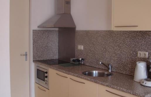 volledig ingerichte keuken long stay appartement Hotel de Tabaksplant Amersfoort kitchen long stay apartment Hotel de Tabaksplant Amersfoort