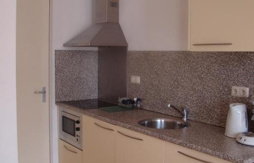 kitchen long stay apartment Hotel de Tabaksplant Amersfoort