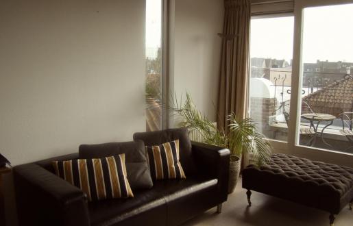 long stay penthouse living room Hotel de Tabaksplant Amersfoort