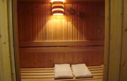 Suite sauna Hotel de Tabaksplant.