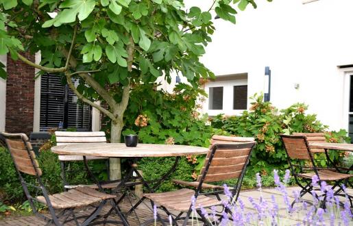 Ontbijt in Hotel de Tabaksplant in Amersfoort - kan ook buiten in onze tuin!