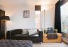 16E zit gedeelte woonkamer long stay faciliteiten Hotel de Tabaksplant Amersfoort centrum 16E overzicht woonkamer penthouse Hotel de Tabakaplant centrum Amersfoort Long stay