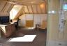 100% transparante badkamer en-suite glass design suite Hotel de Tabaksplant